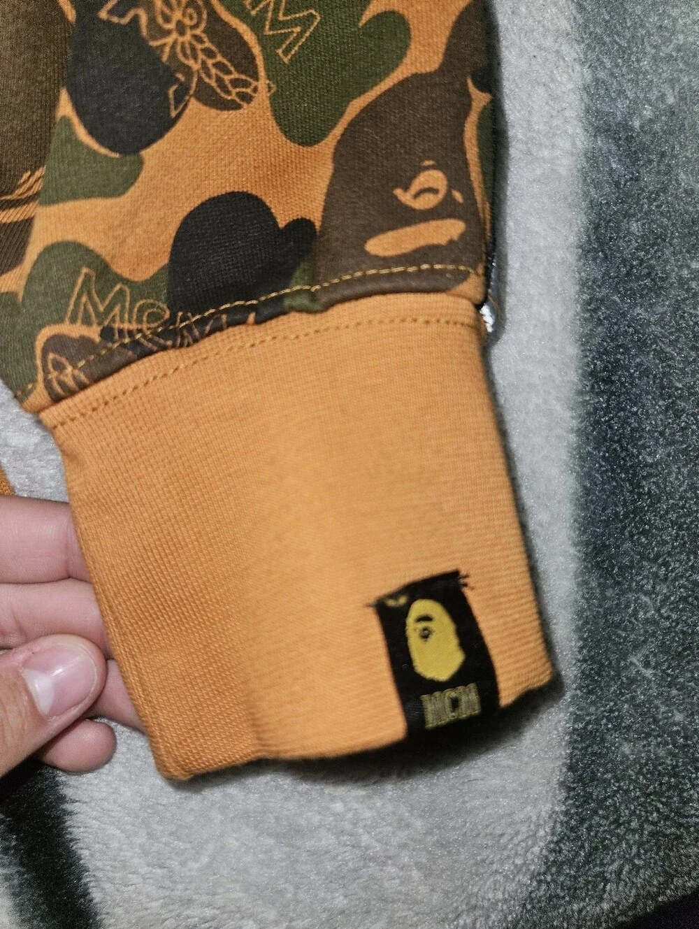 MCM bape collab